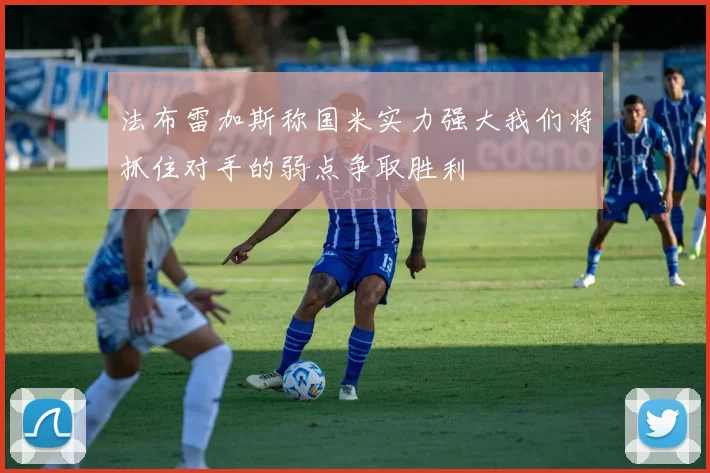 法布雷加斯称国米实力强大我们将抓住对手的弱点争取胜利